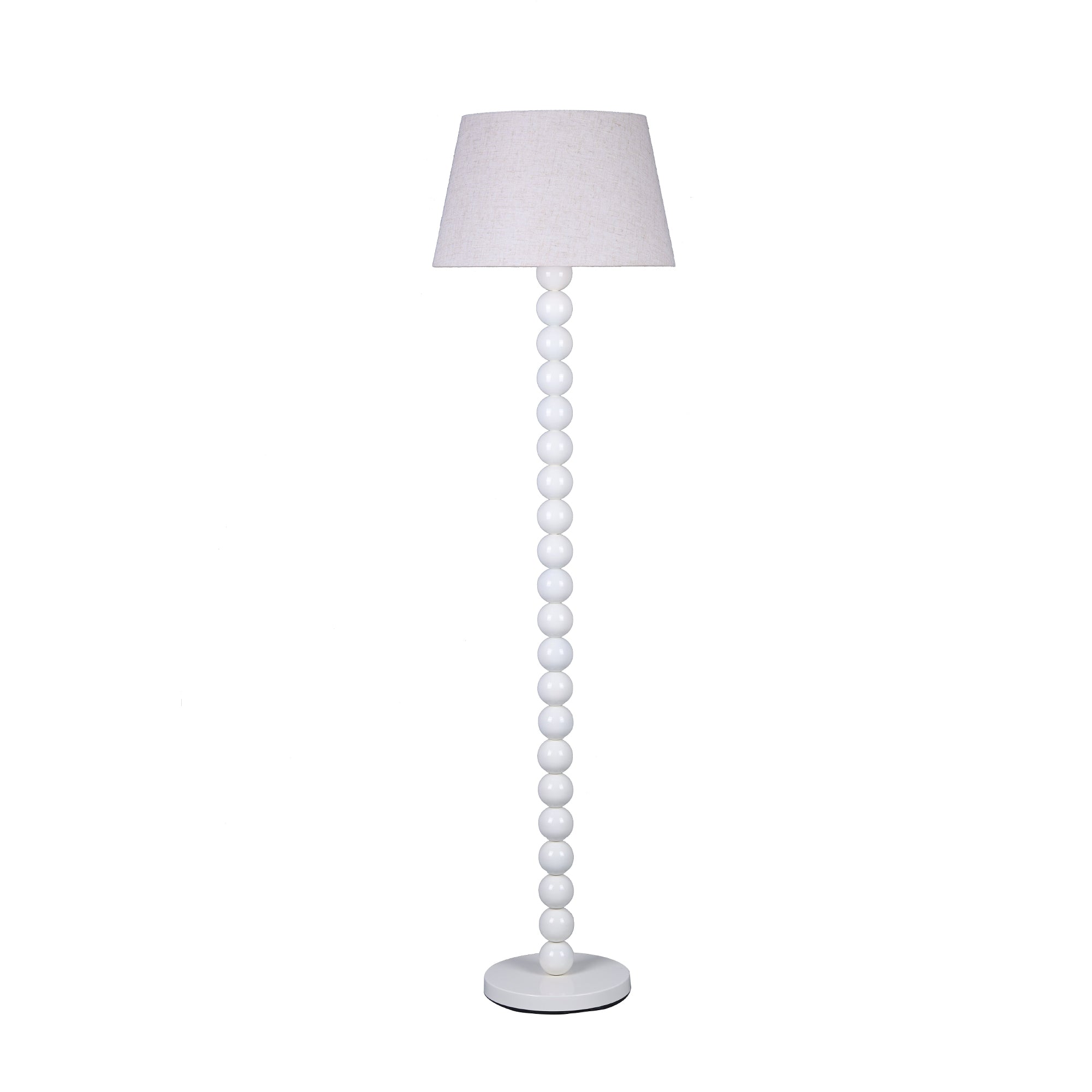 Pearl Orb Floor Lamp - Whisper White