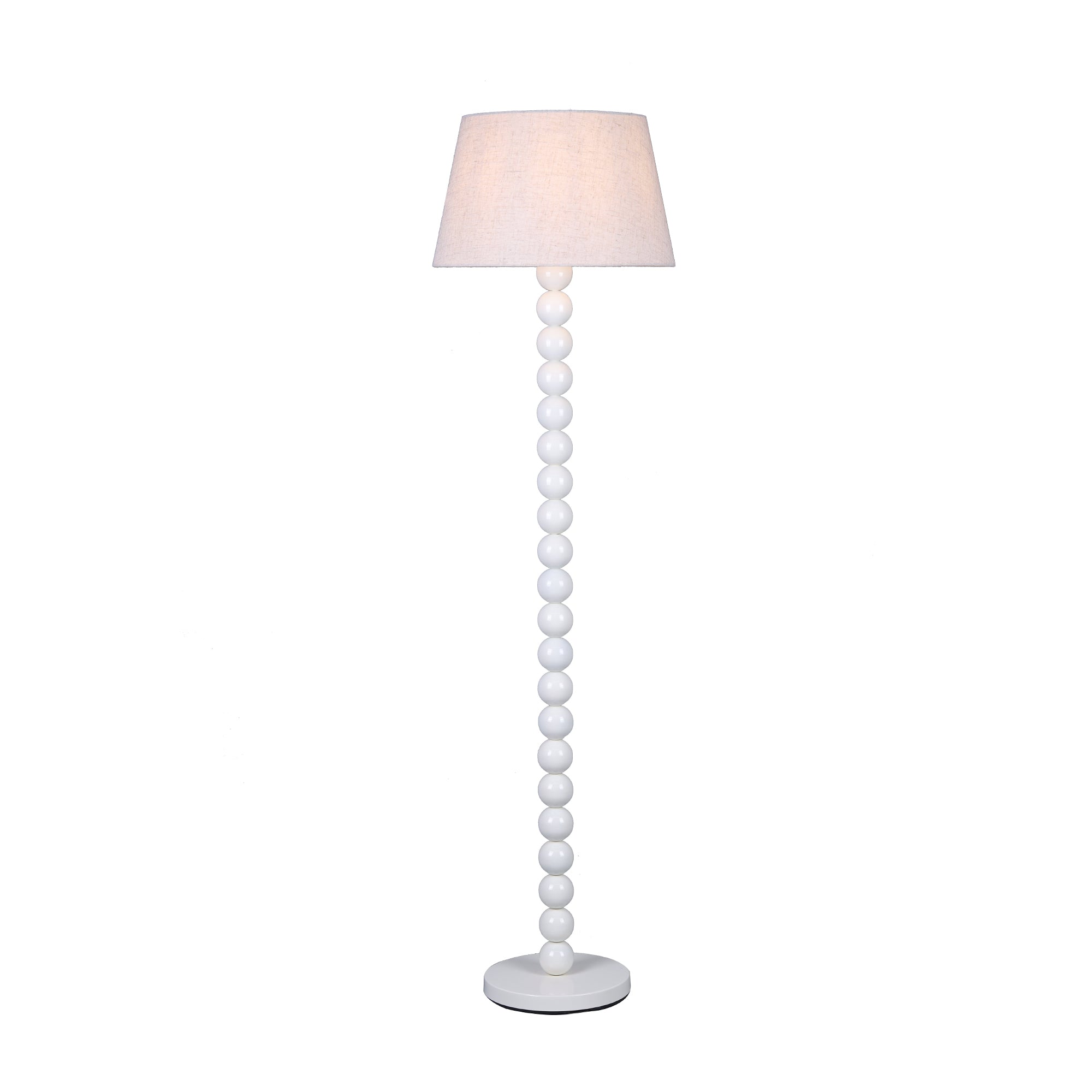 Pearl Orb Floor Lamp - Whisper White