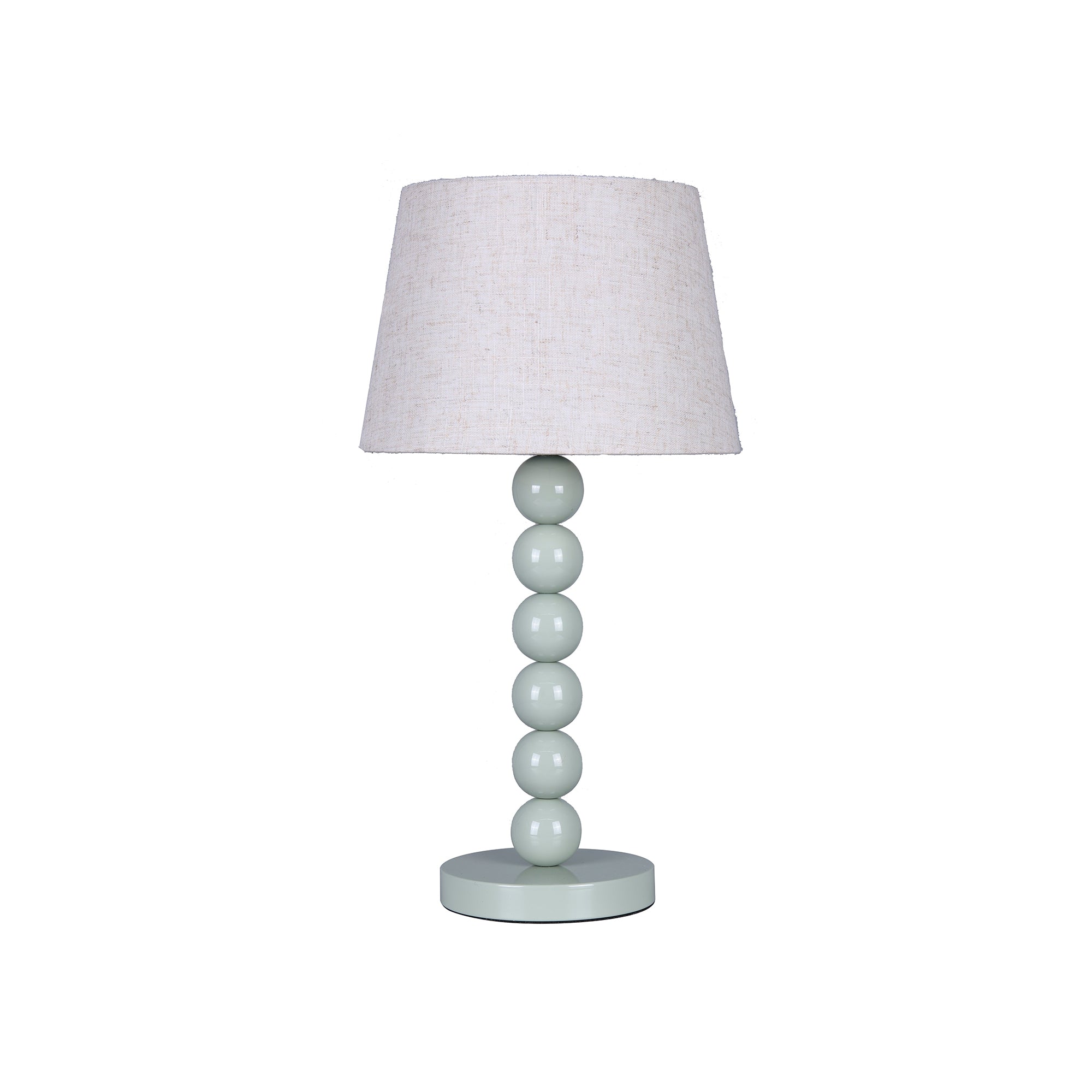 Pearl Orb Table Lamp - Sage