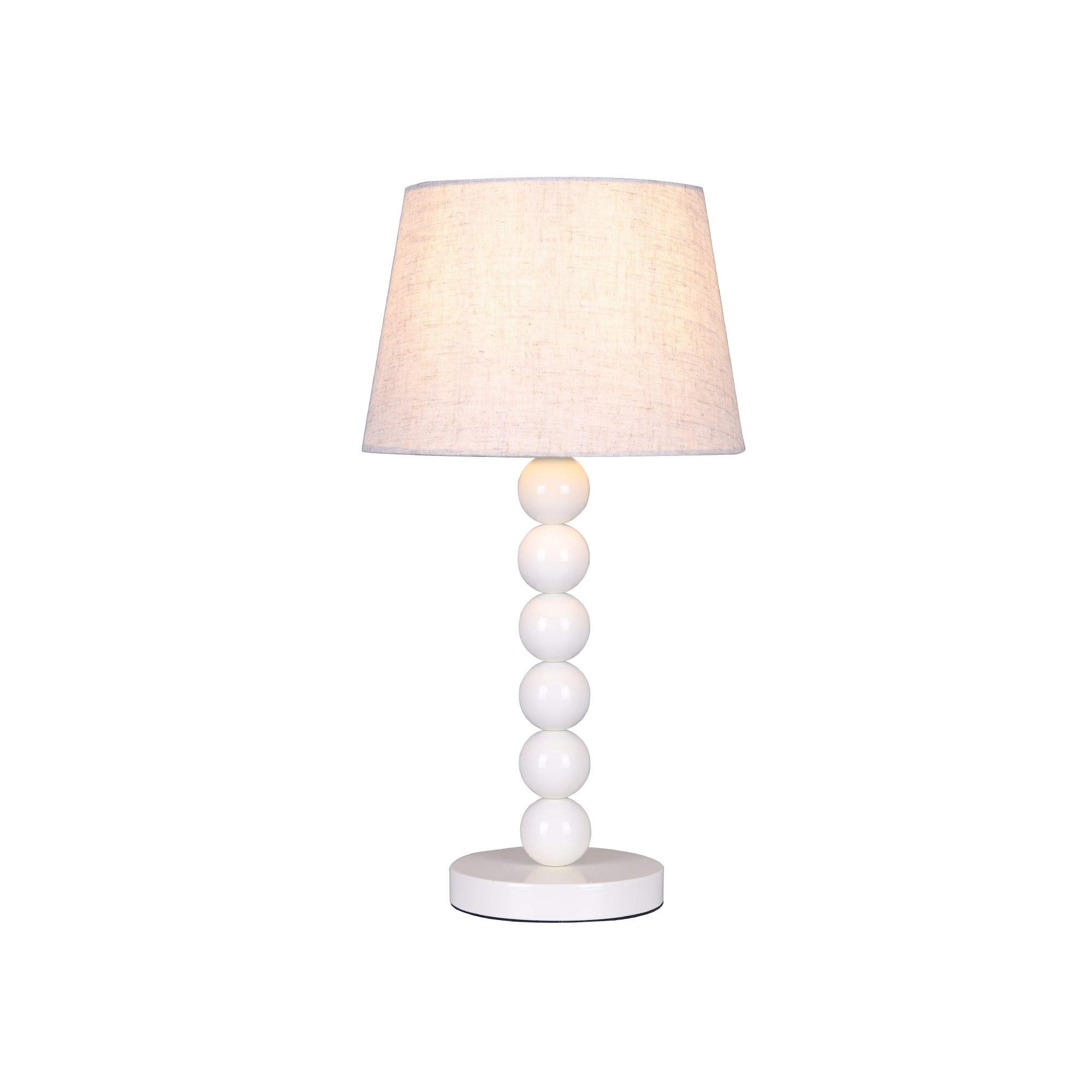 Pearl Orb Table Lamp - Whisper White