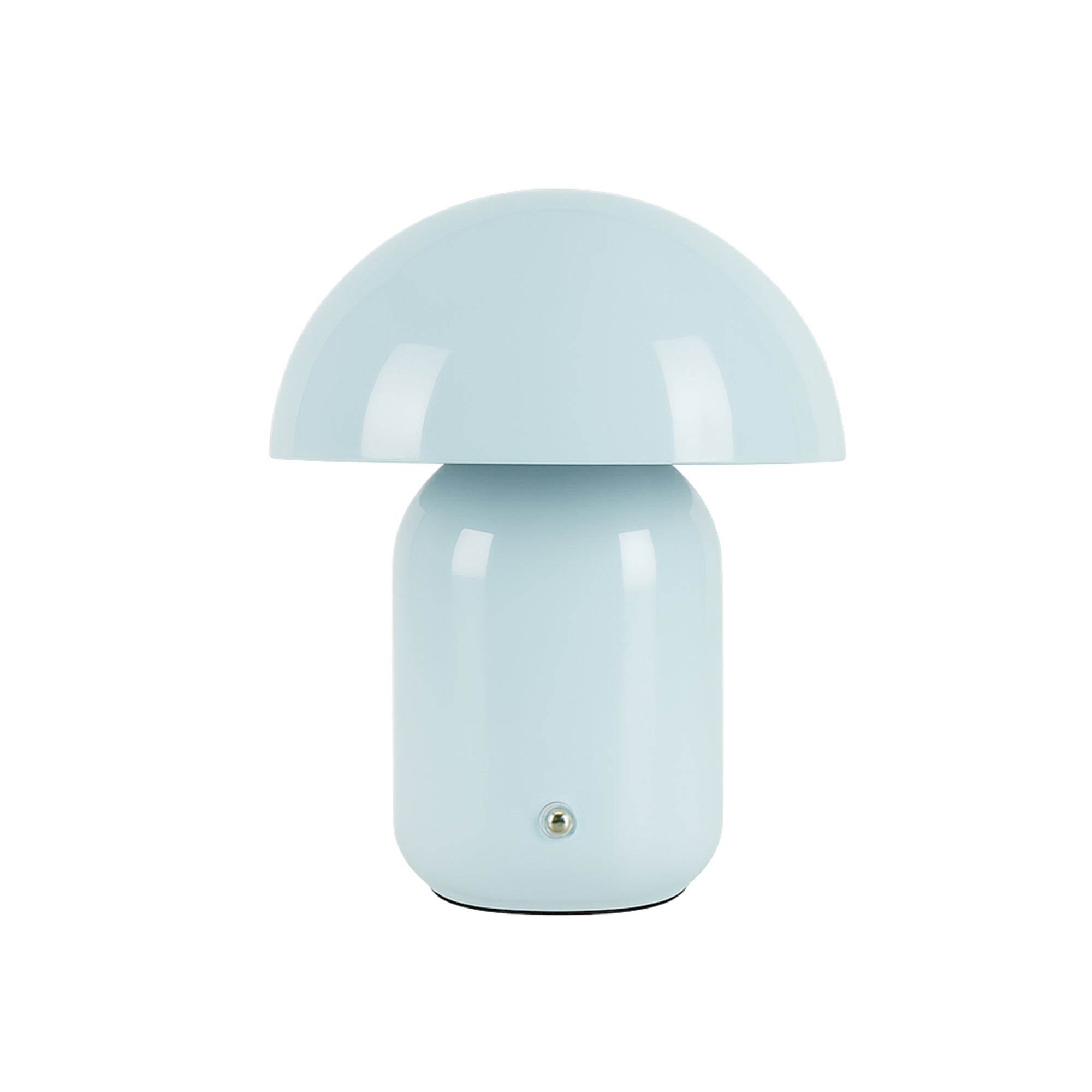 USB Rechargeable Mushroom LED CCT Dimmable Touch Table Lamp -  Pale Blue