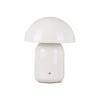 USB Rechargeable Mushroom LED CCT Dimmable Touch Table Lamp - White