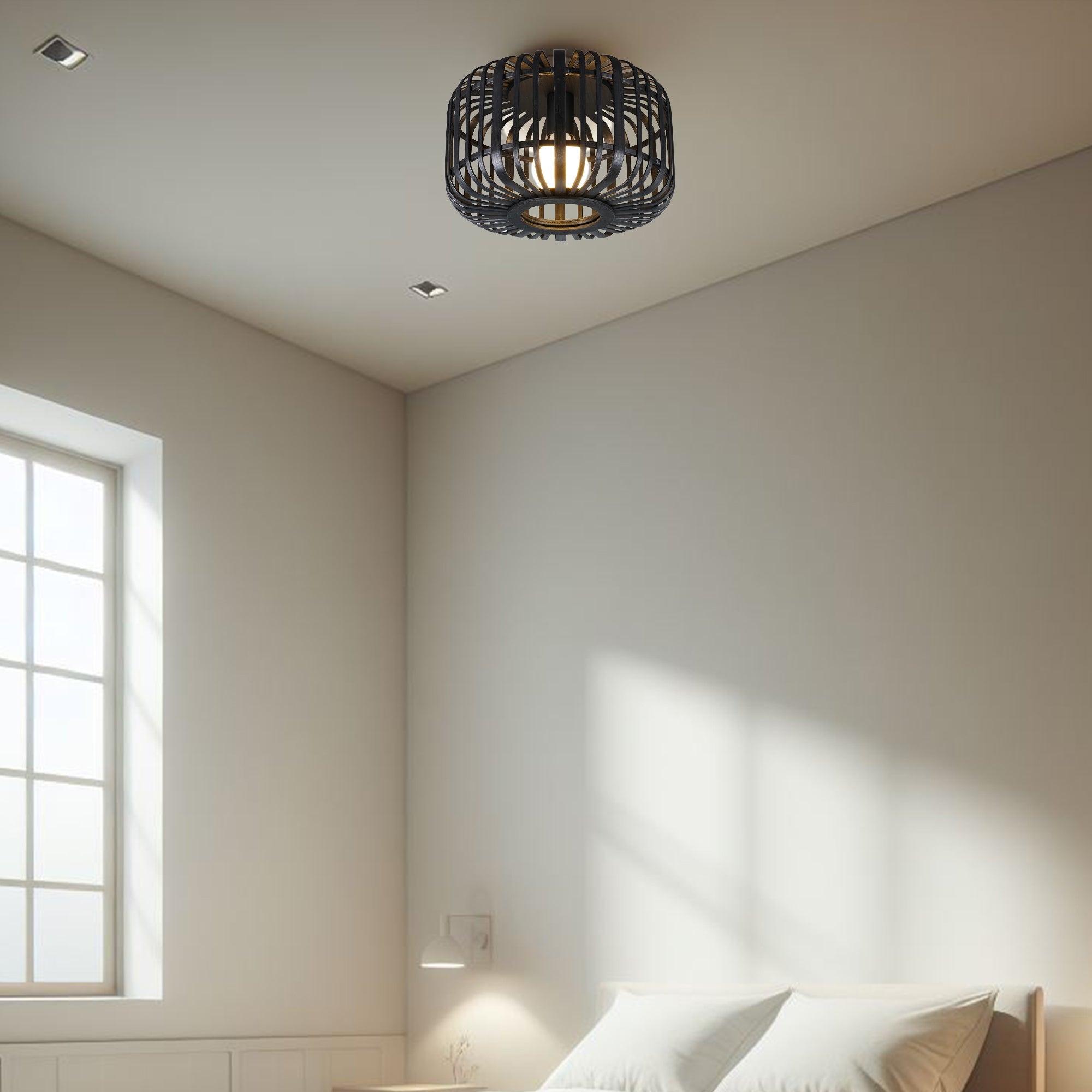 Canaya Ceiling Light - Black