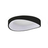 Hayley CCT LED Ceiling Light Large - Black