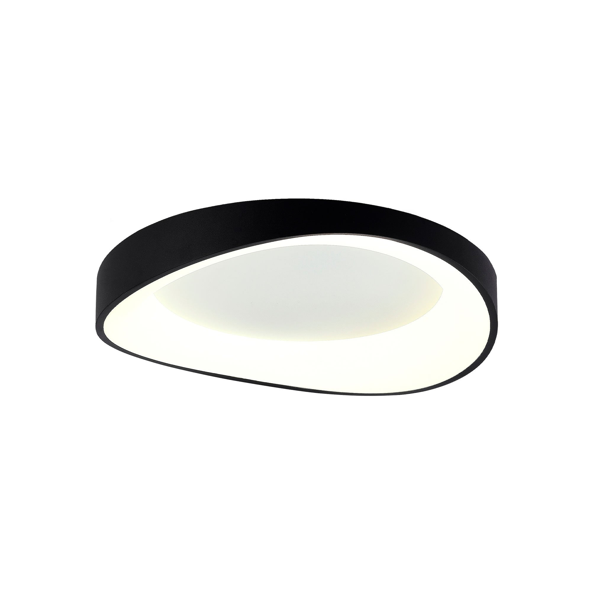 Hayley CCT LED Ceiling Light Large - Black
