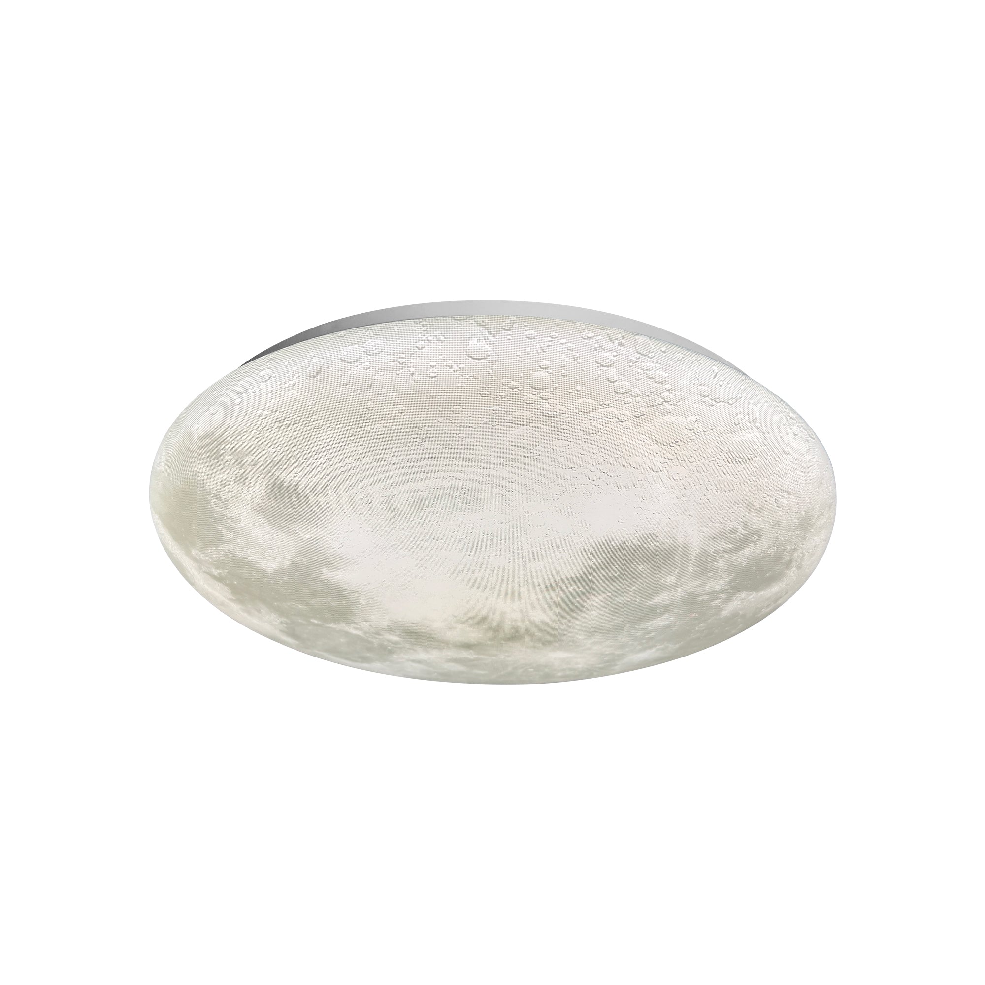 Luna Moon Tri Colour Dimmable Flush Mount LED Ceiling Light - Large