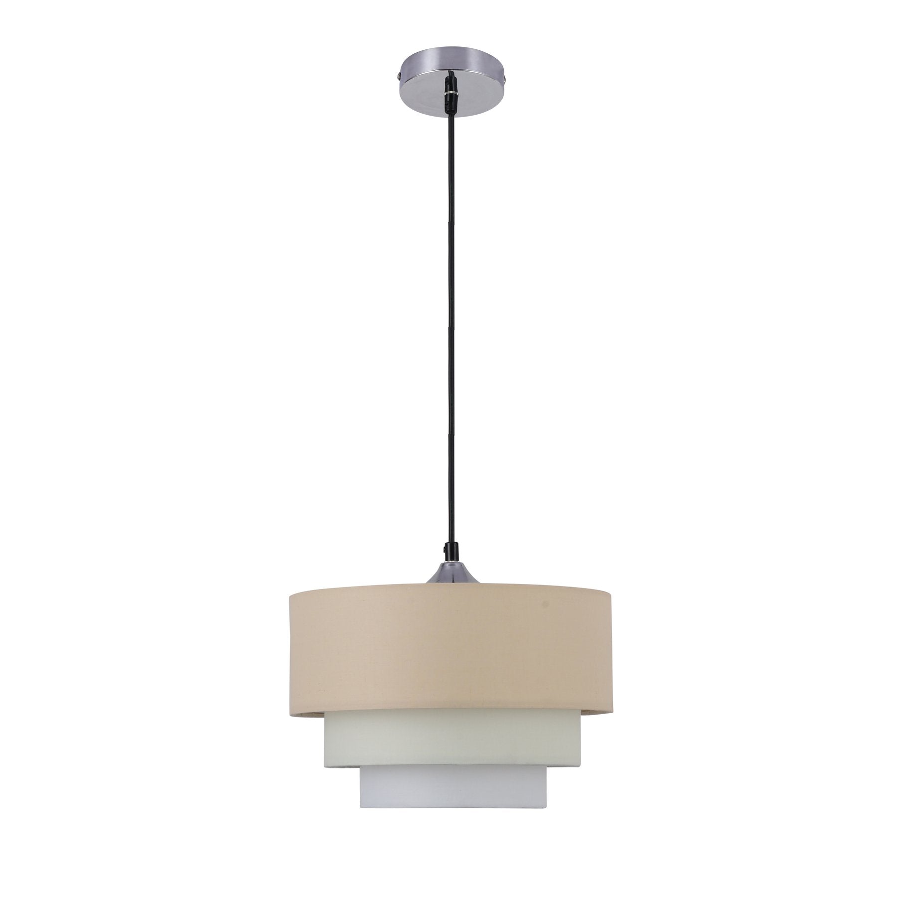 Isabelle 1LT Pendant White