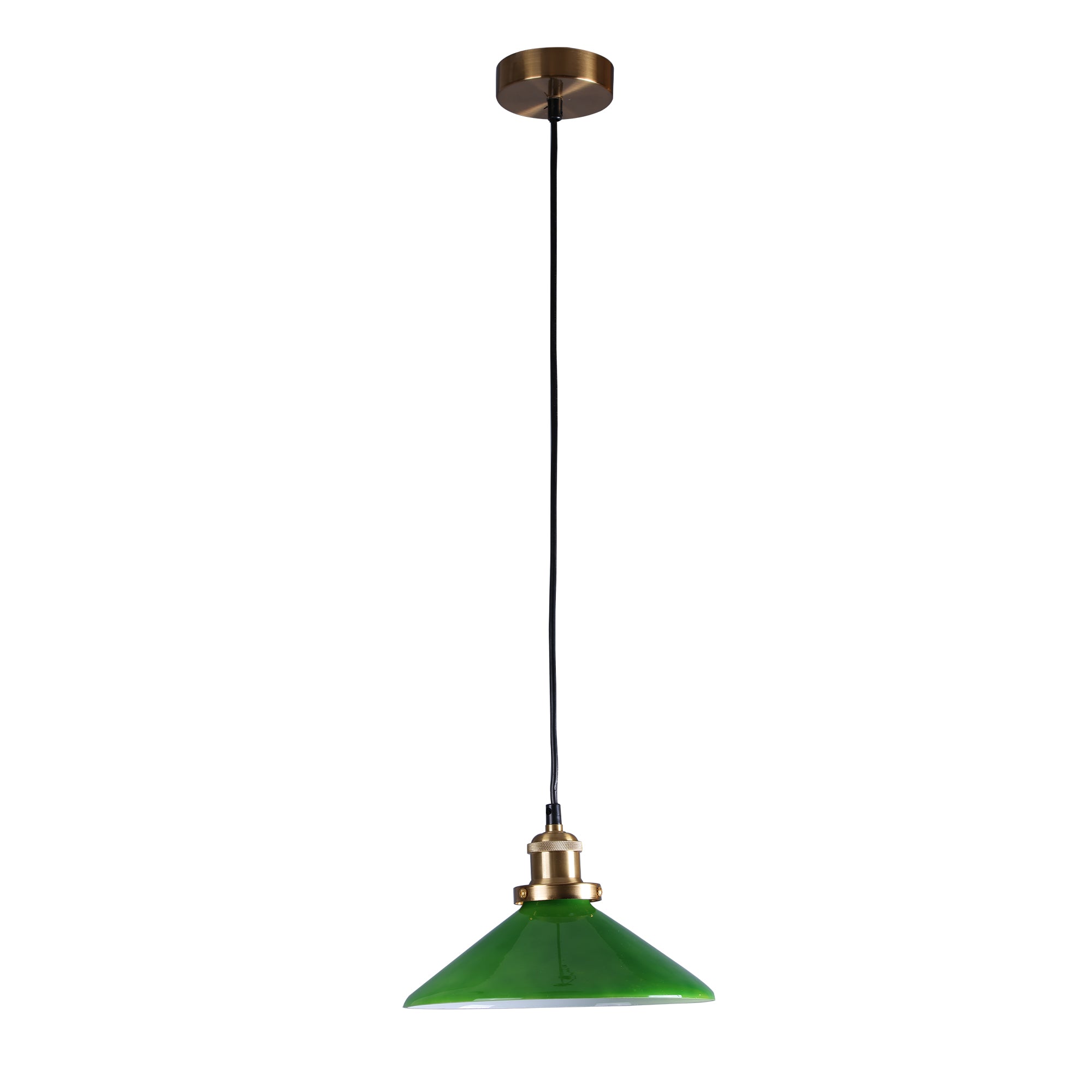 Gemma Glass Pendant Light - Green