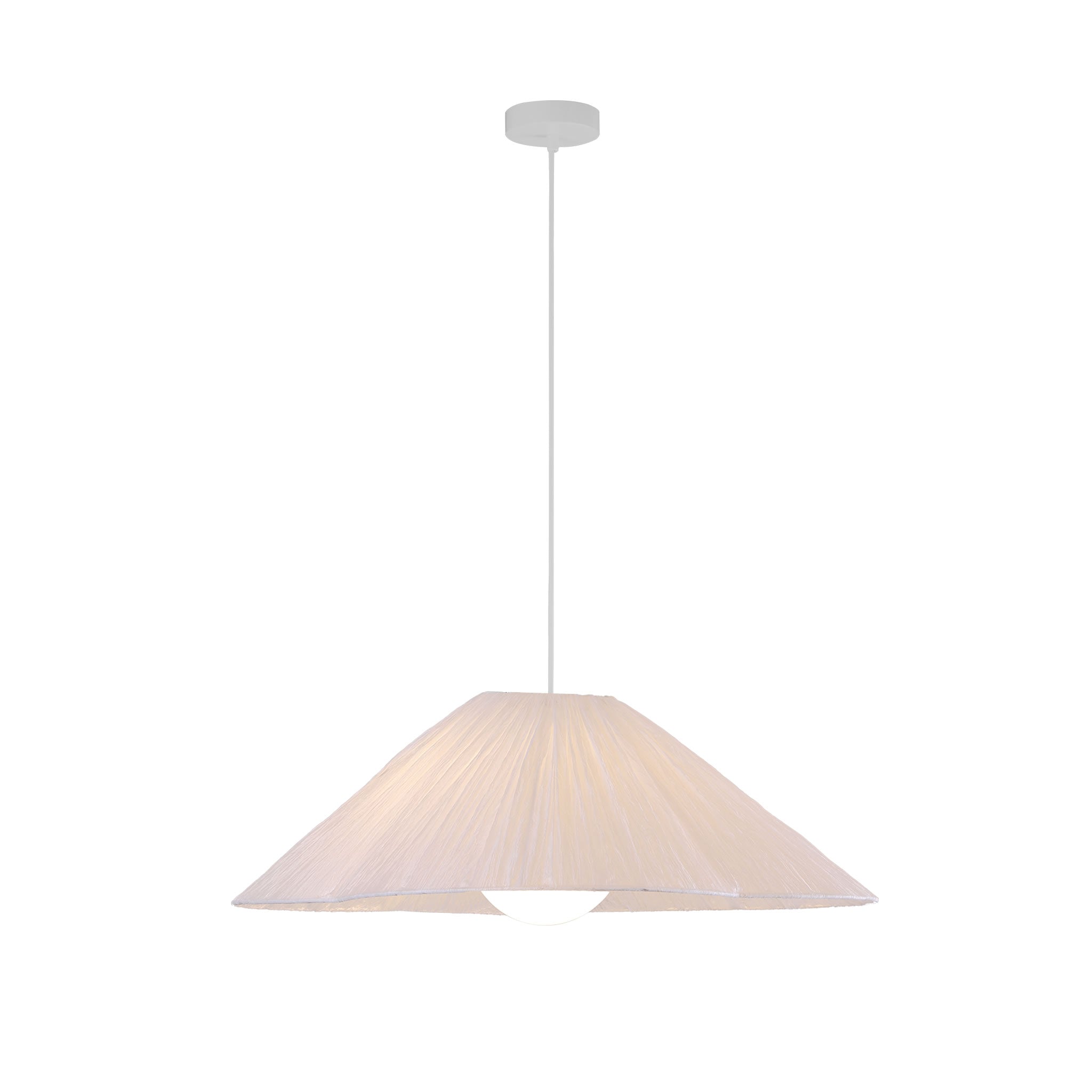 Rosie Pendant Light Large - White