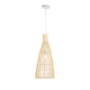 Lilia Rattan Pendant Light Small