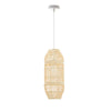 Zinnia Rattan Pendant Light - Small