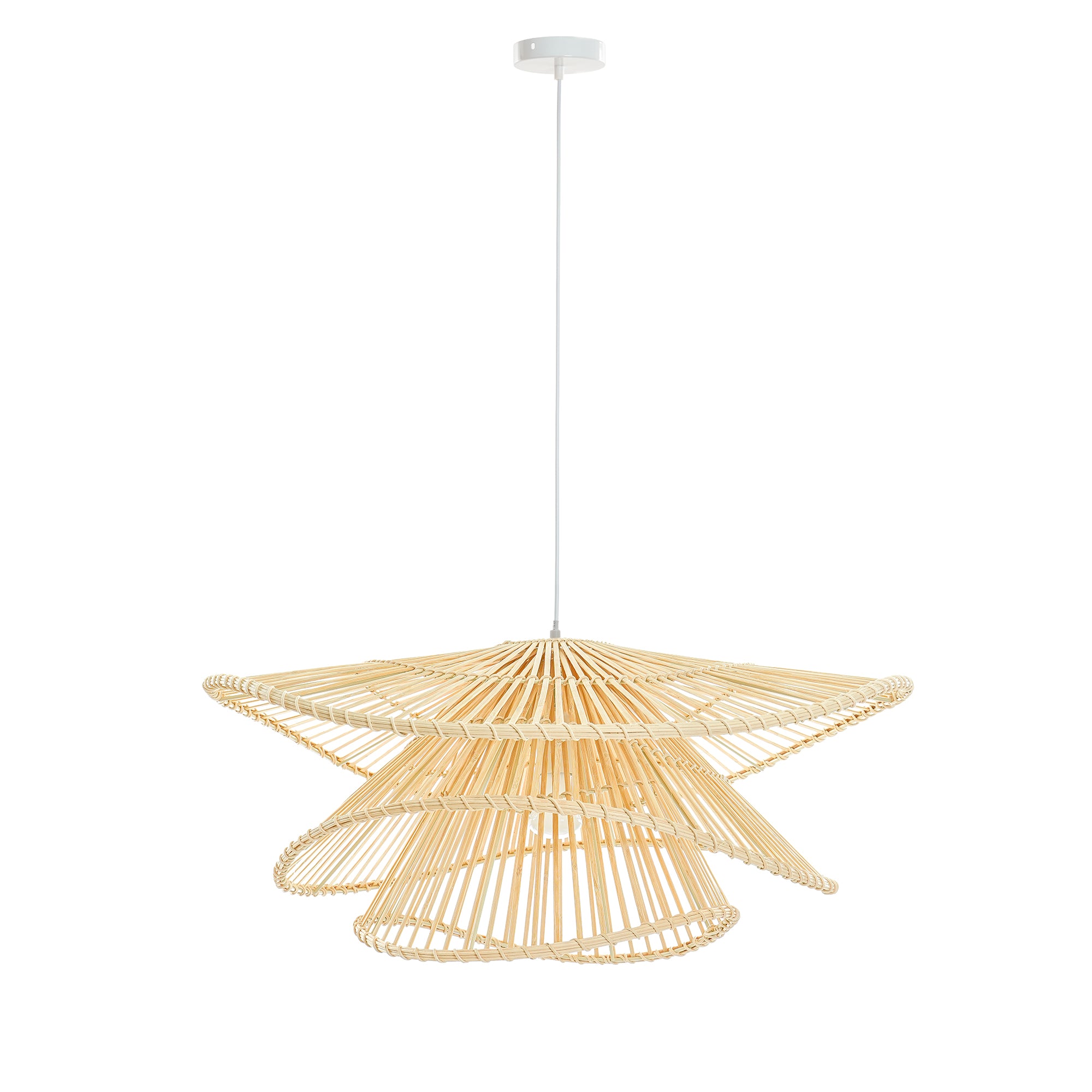 Talia Rattan Pendant Light