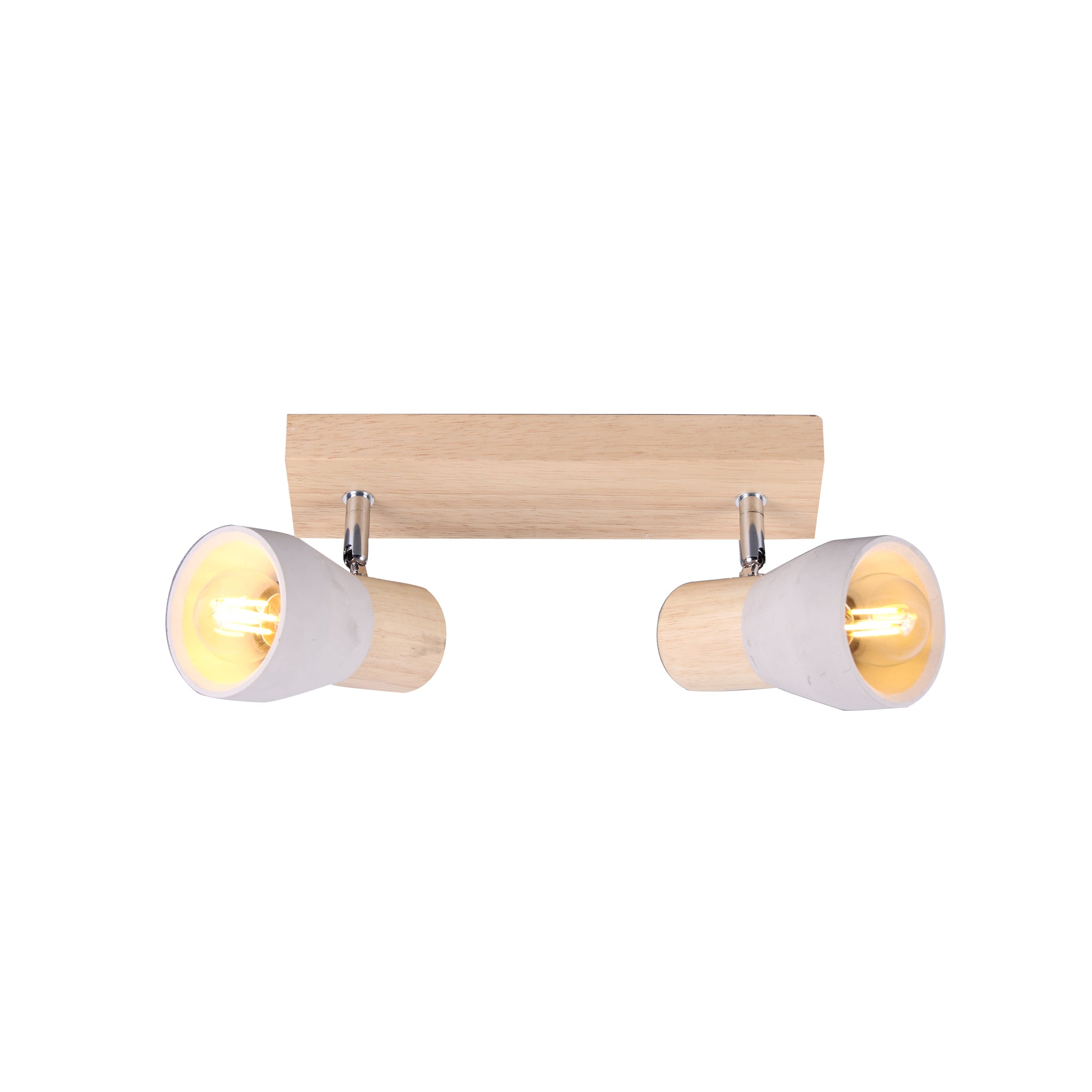 Rosalyn 2 Light Spot Light - Cement