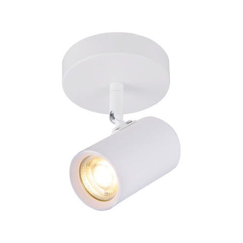 Brianna 1 Light Spot Light - White