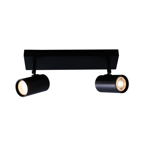 Brianna 2 Light Spot Light - Black