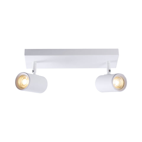 Brianna 2 Light Spot Light - White