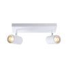 Brianna 2 Light Spot Light - White