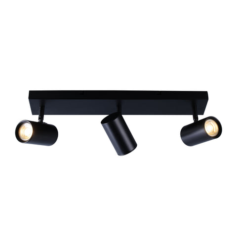 Brianna 3 Light Spot Light - Black