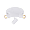Brianna 3 Light Round Spot Light - White