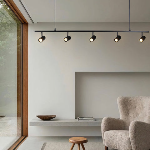 Colleen 5 Light Adjustable Spotlight Pendant