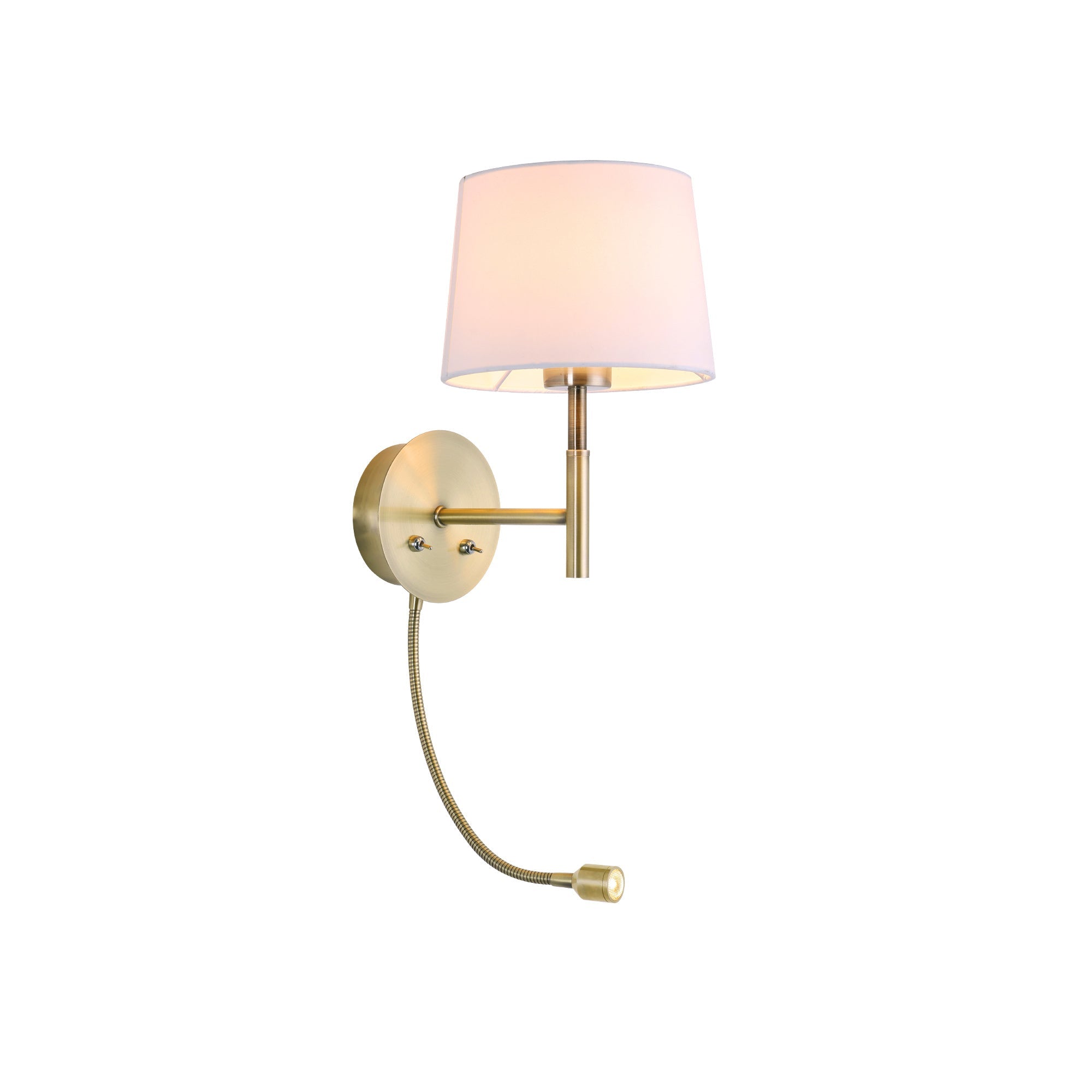 Riley Wall Light - Antique Brass