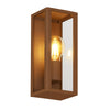 Zyra 1lt Outdoor Wall Light - Rusty