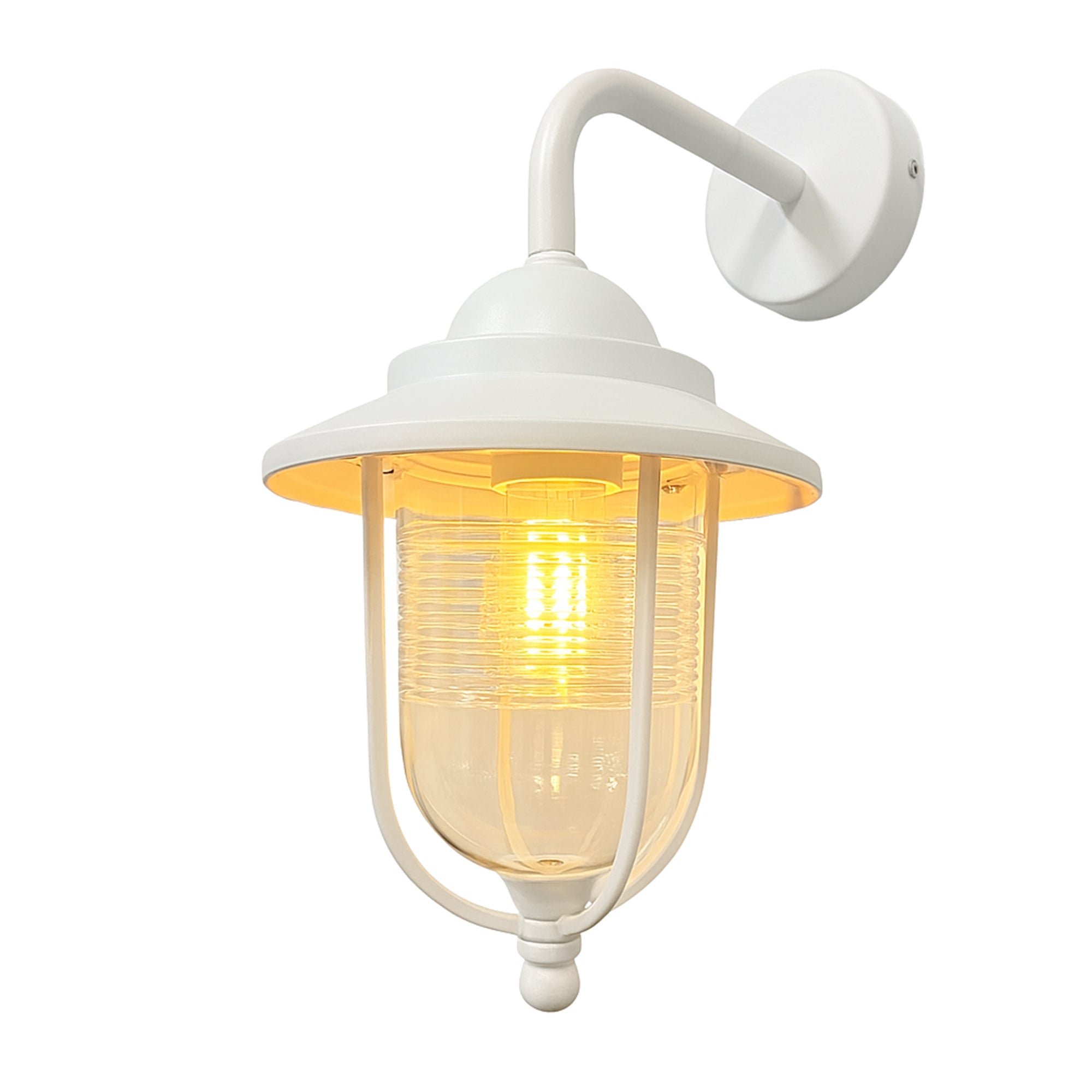 Elvo Outdoor Wall Light - White
