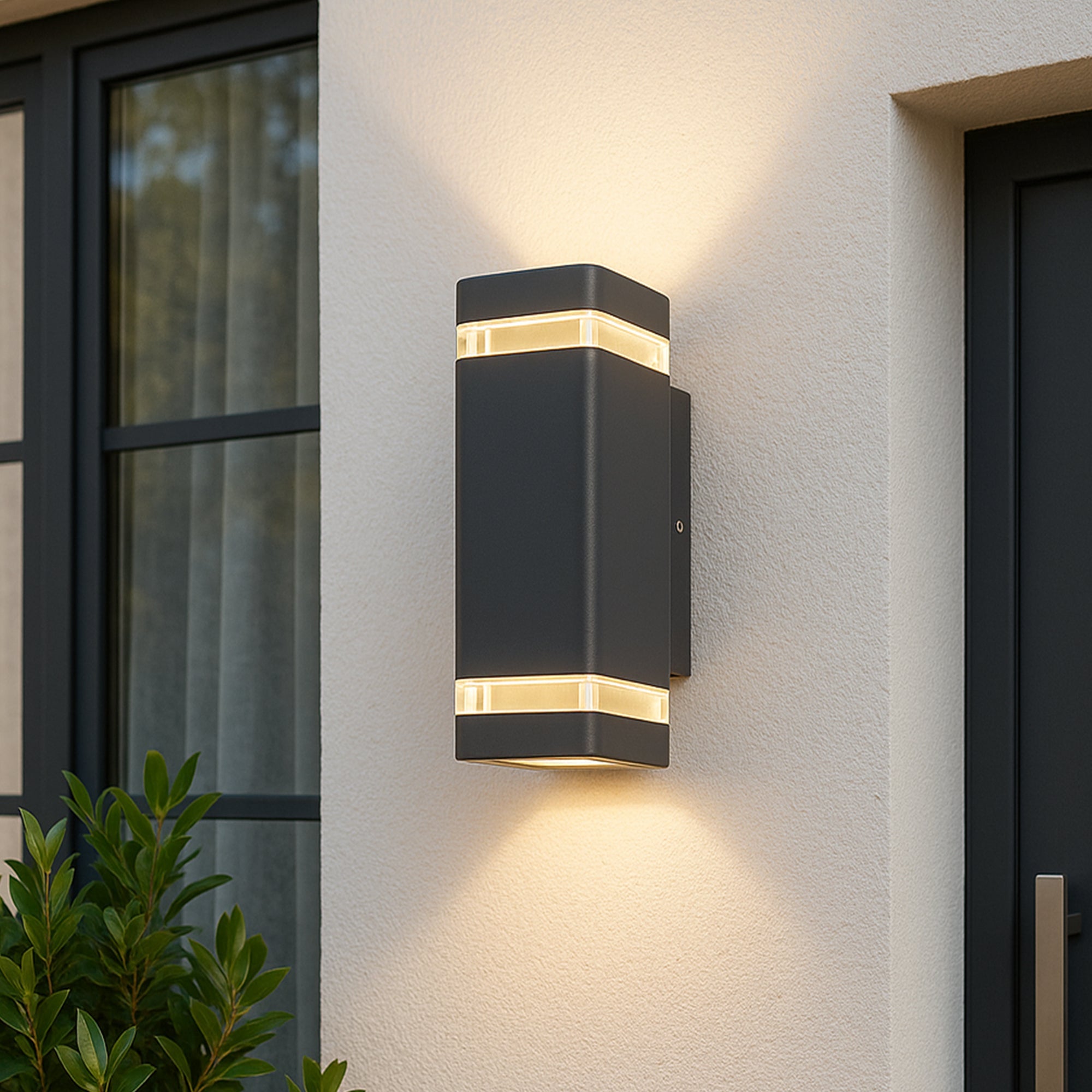 Rivo Up/Down LED CCT Outdoor Wall Light