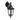 Lunor Down Outdoor Wall Light - Black