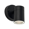 Zyven Fixed Single Outdoor Wall Light - Black