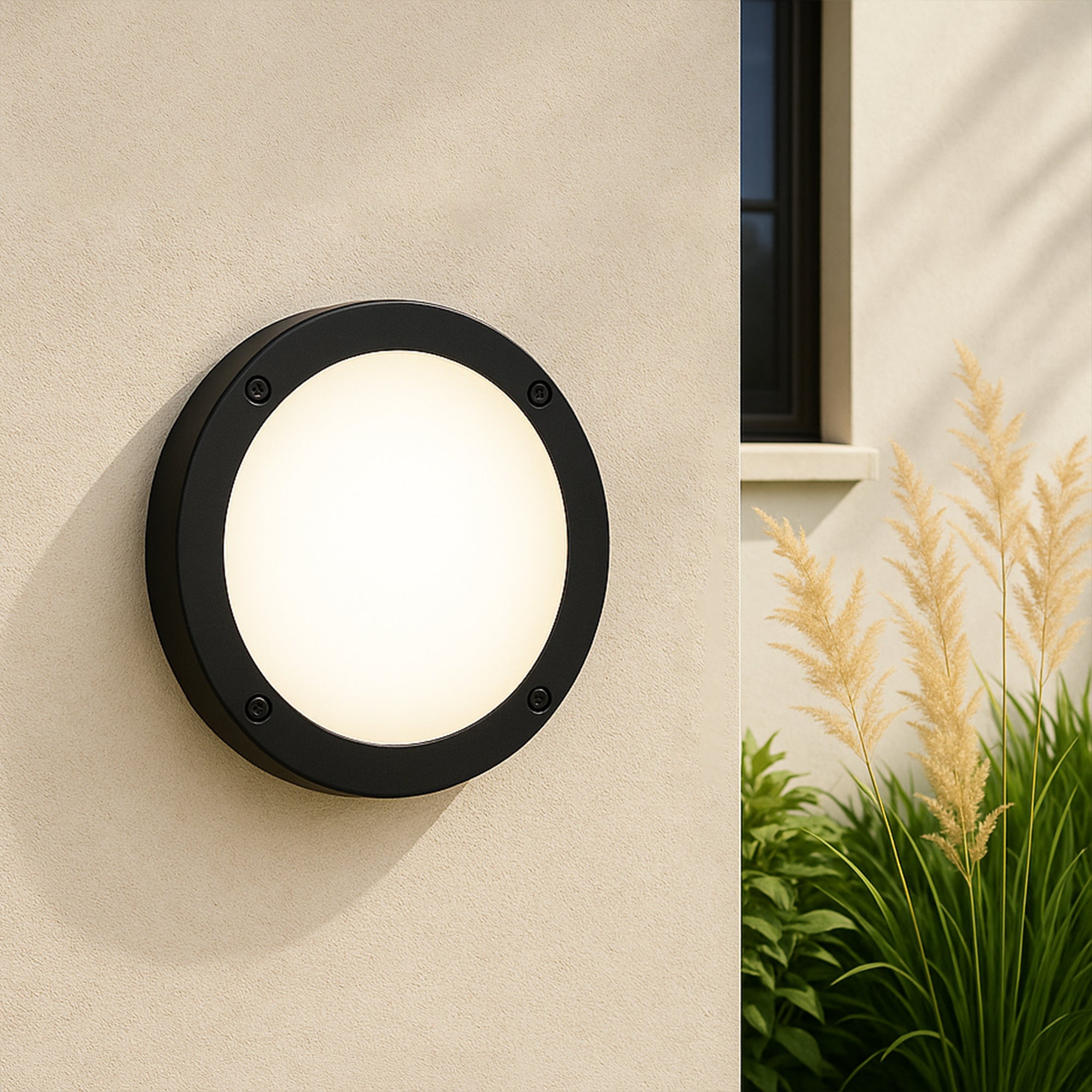 Omira CCT LED Outdoor Bunker - Large/Black