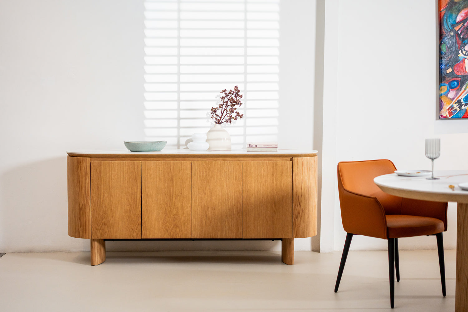 Lucerne Buffet Natural With Ceramic