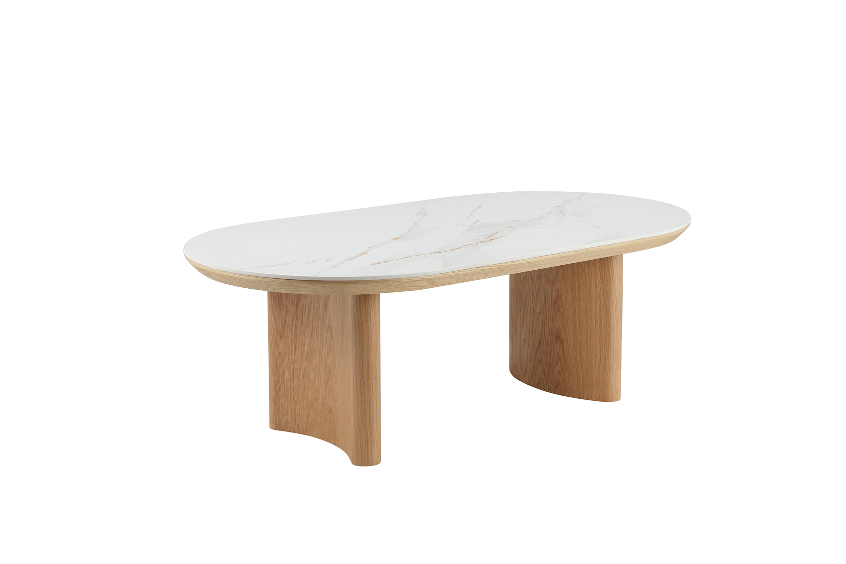 Lucerne Coffee Table Natural With Ceramic