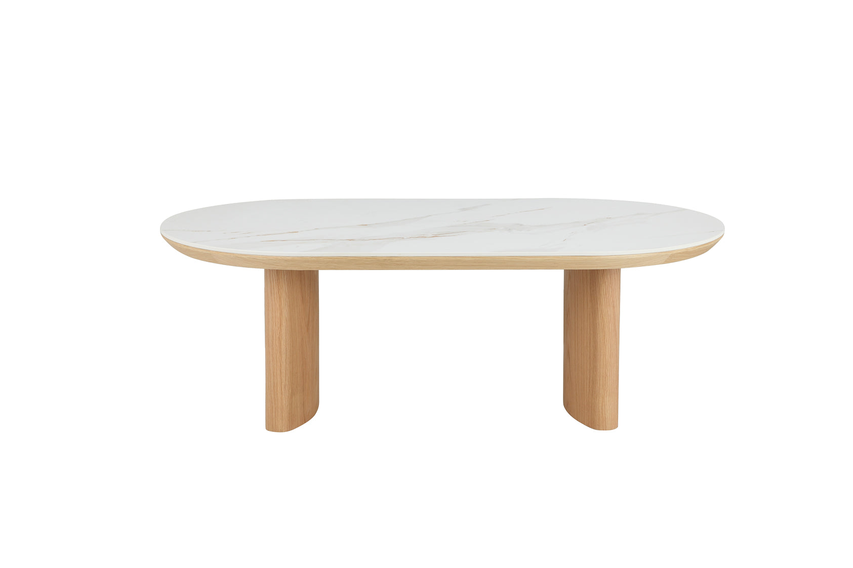Lucerne Coffee Table Natural With Ceramic