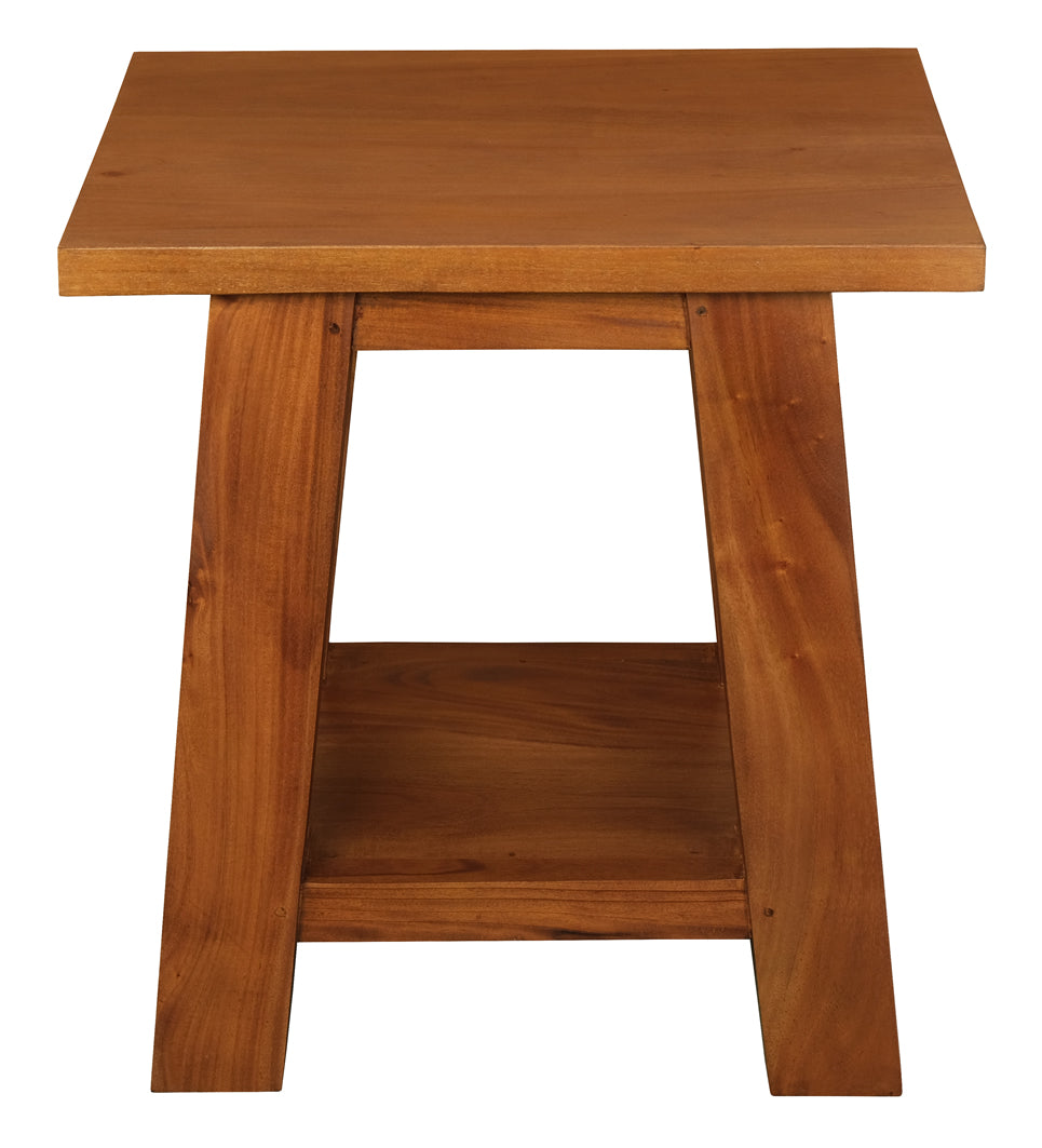 Tokyo Lamp Table - Light Pecan