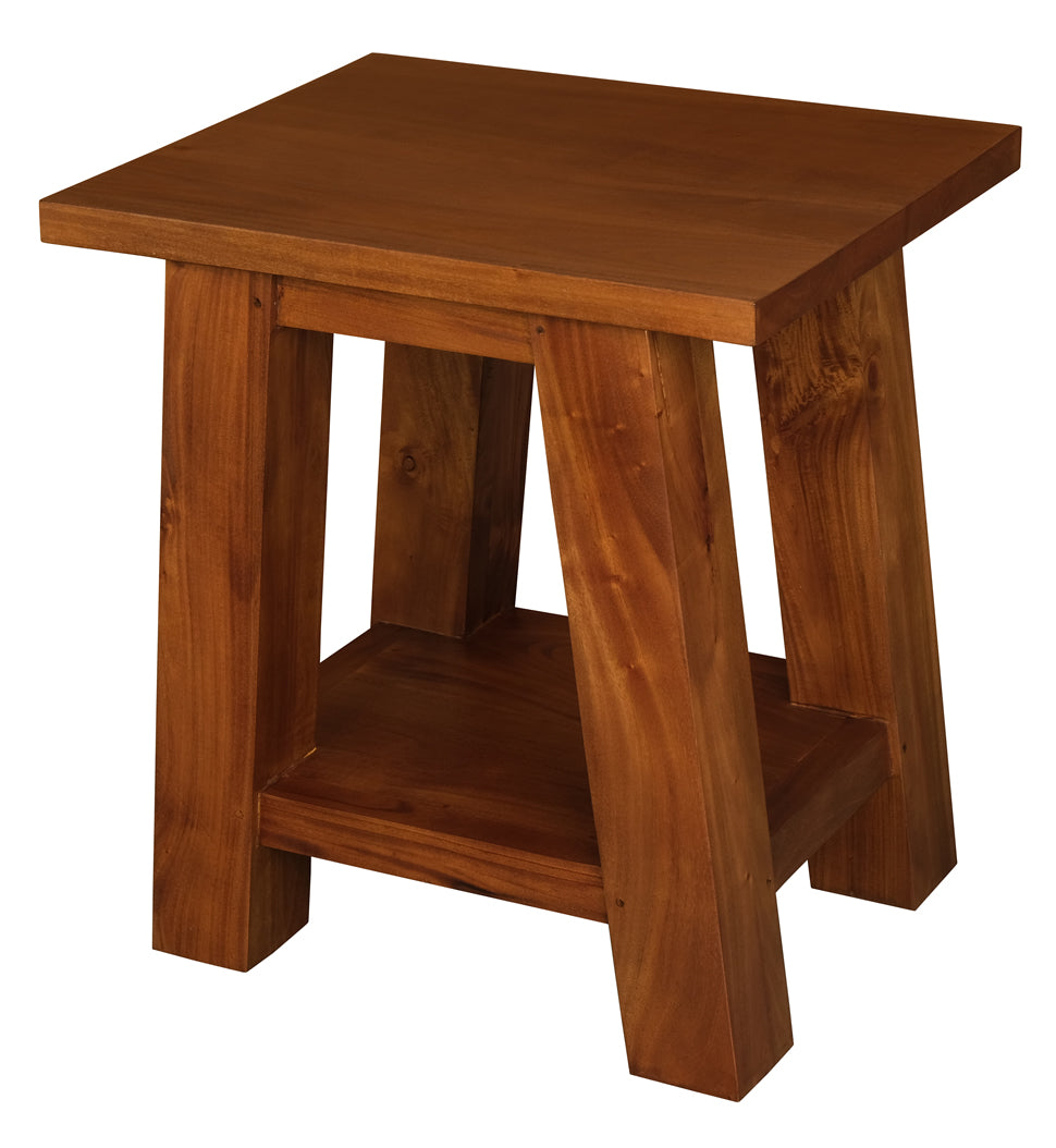 Tokyo Lamp Table - Light Pecan