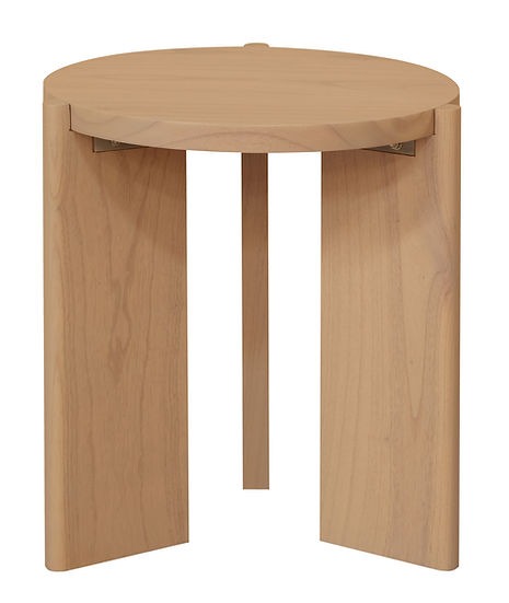 Apollo Round Side Table - Natural