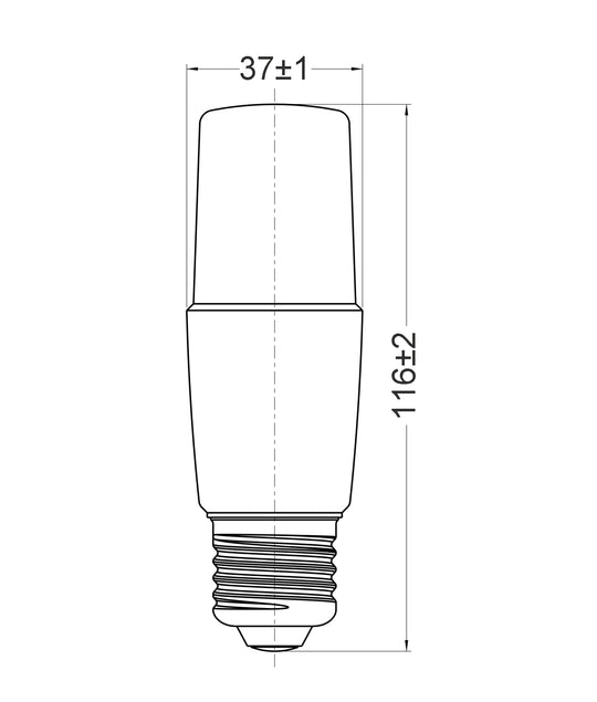 Globe LED 12V ES T40 9W 5000K Fr 800 Lm