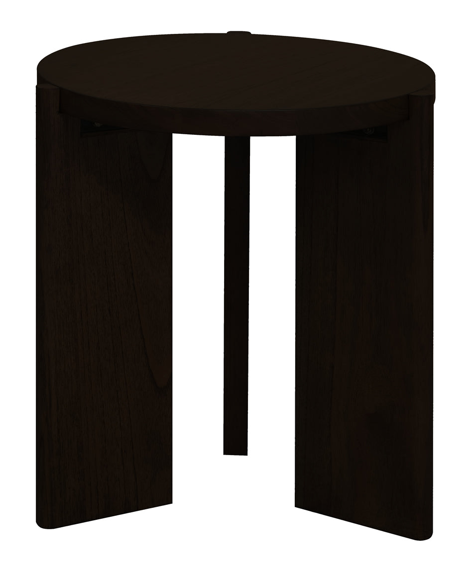 Apollo Round Side Table - Black