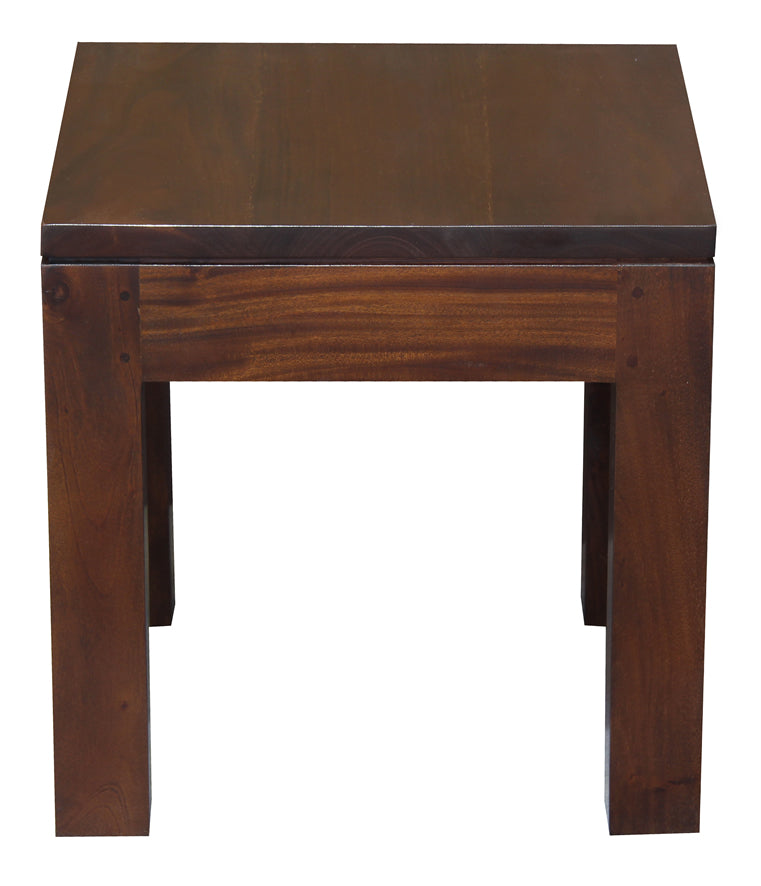 Amsterdam Lamp Table - Mahogany