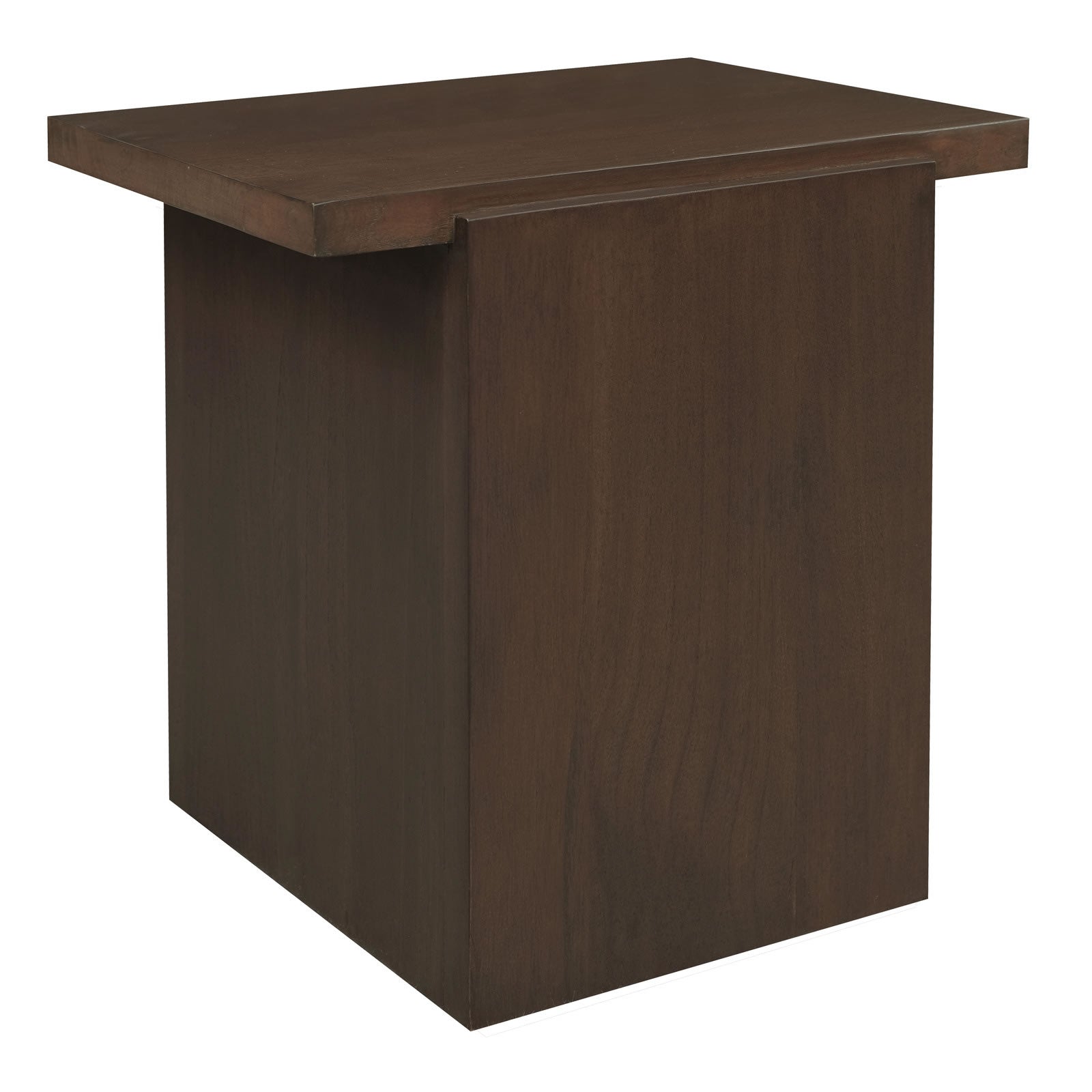 Hudson Block Side Table - Walnut