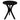 Gatsby Round Side Table - Small - Black
