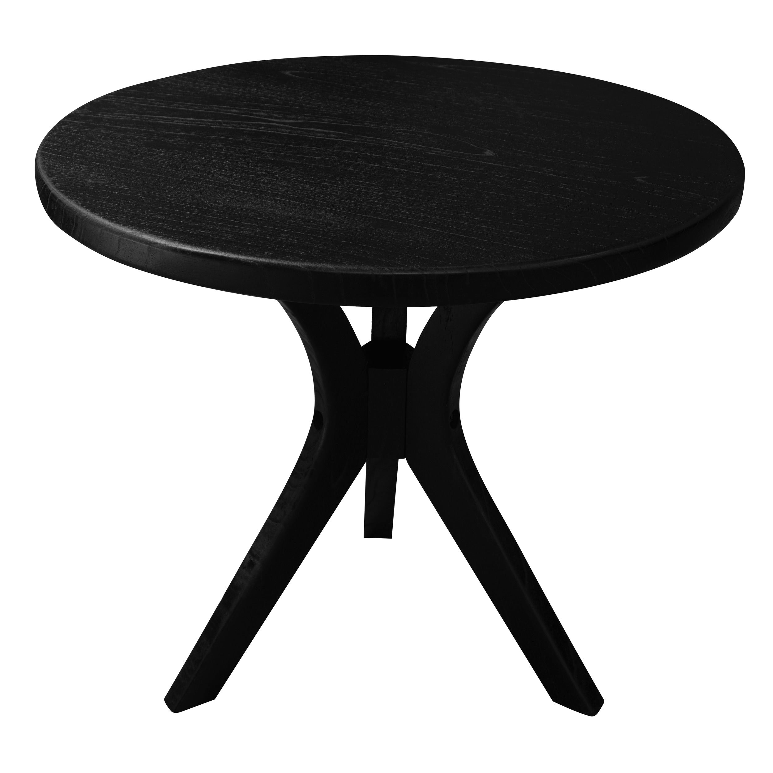 Gatsby Round Side Table - Large - Black