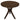 Gatsby Round Side Table - Large - Walnut
