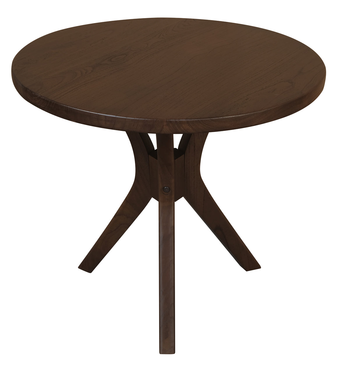 Gatsby Round Side Table - Large - Walnut