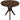 Gatsby Round Side Table - Large - Walnut