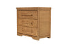 Layla Chest of Drawers - Three Drawer - Natural Brown Wash