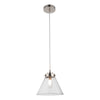 Maeron Single Light Pendant - Polished Nickel