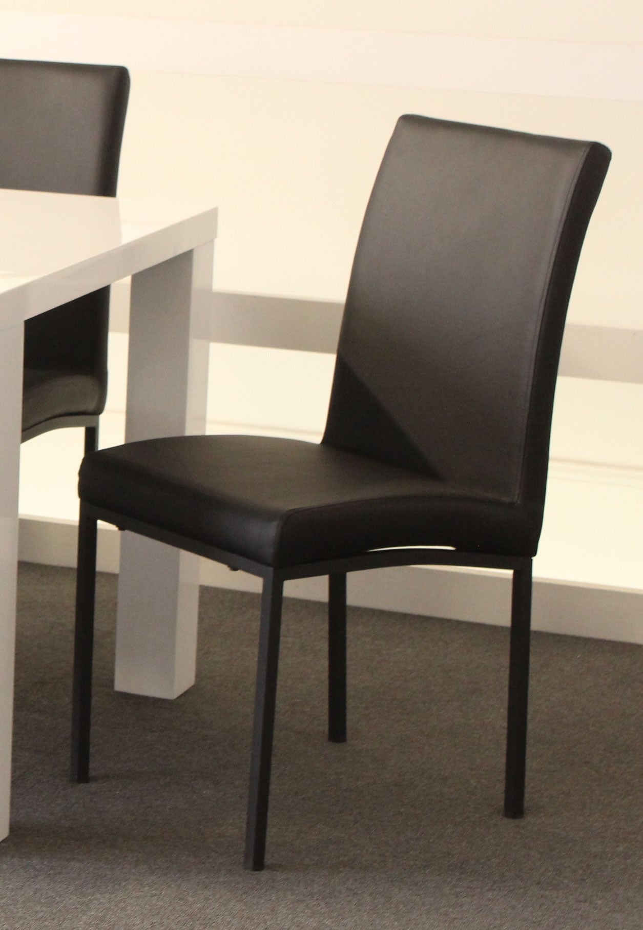 Baraz Dining Chair - Black/Black