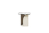 Messina Side Table Milan - White Marble